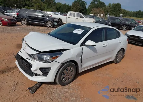 2021 Kia Rio S из США, поврежденный, VIN 3KPA24AD3ME387874